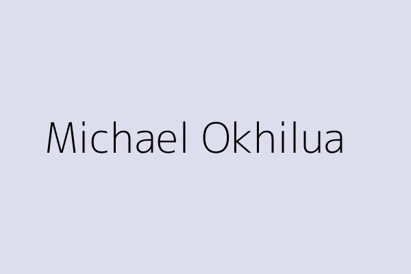 Michael Okhilua